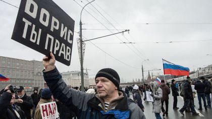 Miles de personas en Rusia protestaron por el cierre del sitio Pornhub.