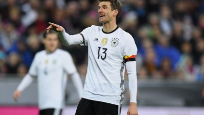 Thomas Muller como capitán de la Selección Alemana
