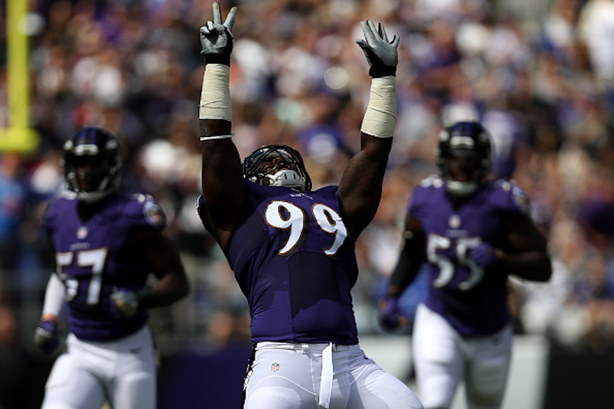 Za'Darius Smith, linebacker de los Ravens