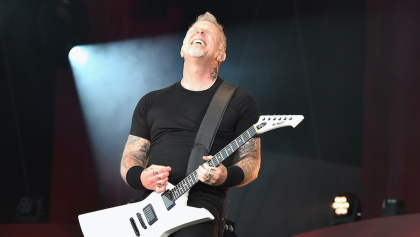 James Hetfield - Metallica en concierto.