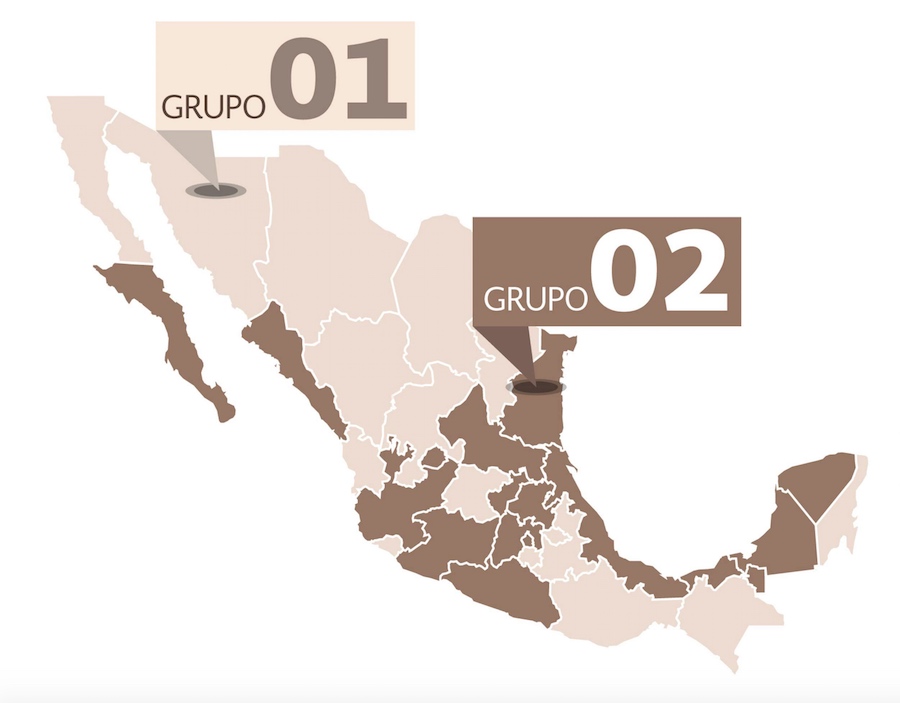 Mapa - Grupos - 911 mexicano.
