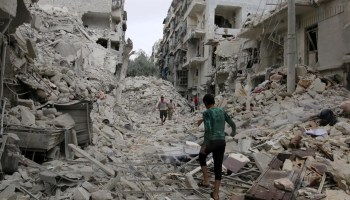 Rusia muestra una cara totalmente diferente de Alepo