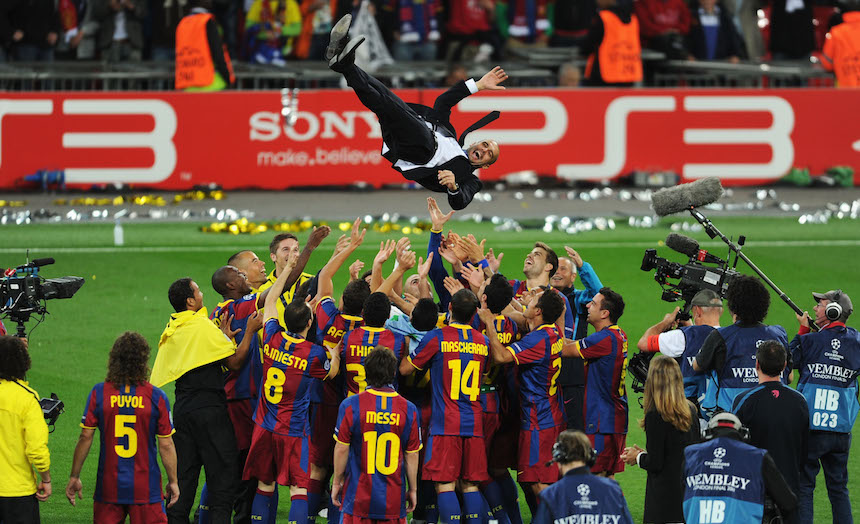 Barcelona ganó todo en el primer año de Guardiola 