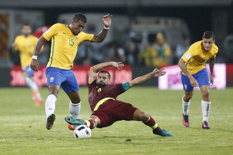 Brasil juego contra Venezuela