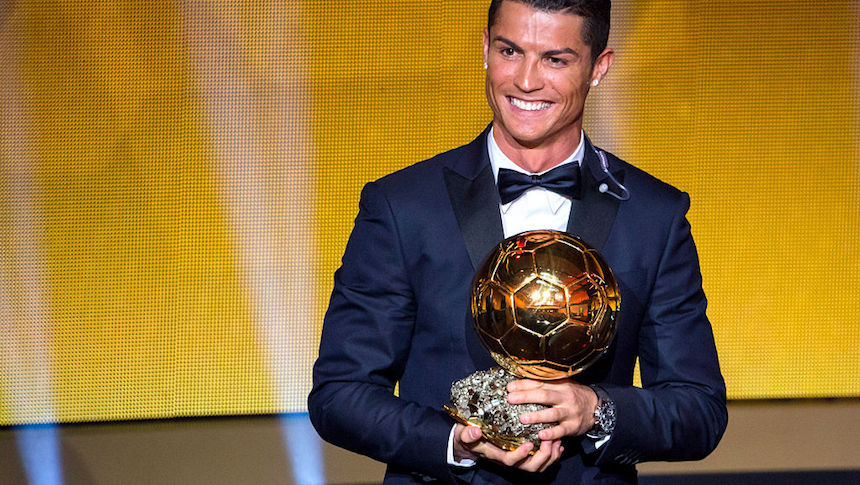 Cristiano Ronaldo espera repetir como el ganador del Balón de Oro 