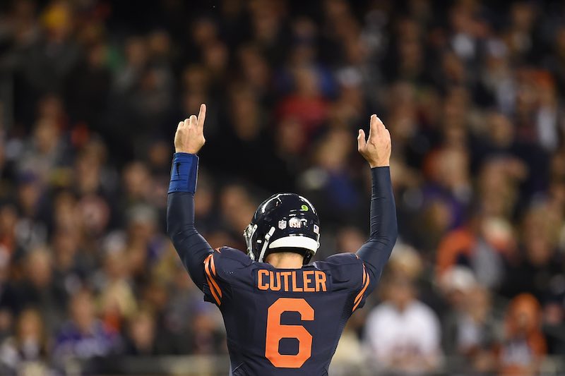 Cutler anota para Chicago Bears
