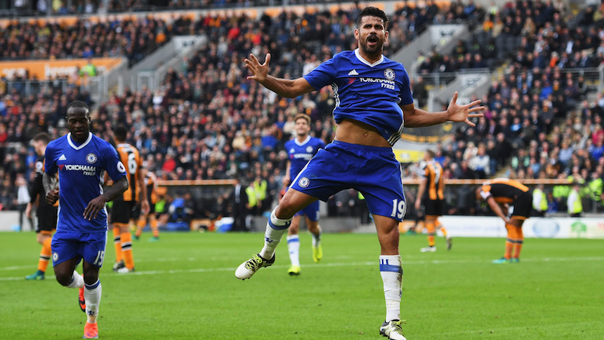 Diego Costa volvió a marcar para el Chelsea 