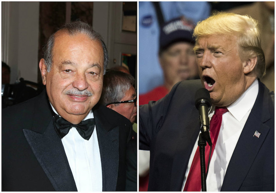El candidato presidencial del Partido Republicano, Donald Trump, quiere culpar al empresario Carlos Slim por los escándalos de acoso