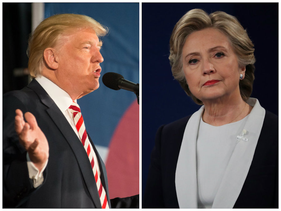 Donald Trump y Hillary Clinton se alistan con rumbo al tercer debate presidencial