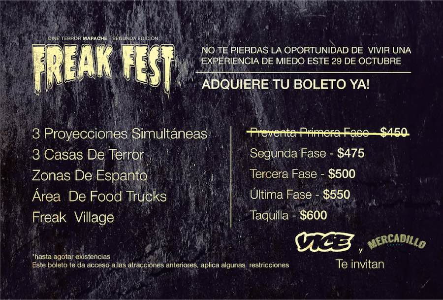 Cartel del Freak Fest