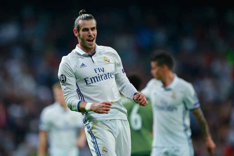 Gareth Bale con Madrid