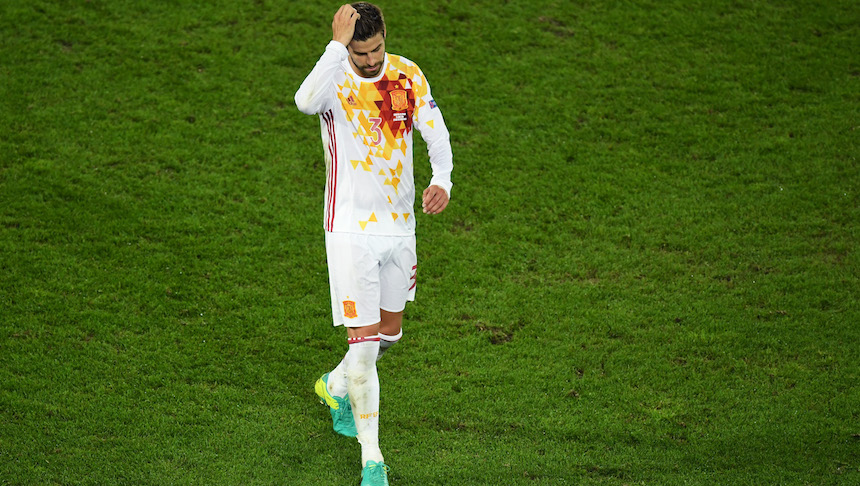 Gerard Pique anunció que dejará a la selcción de España después del Mundial de Rusia 2018