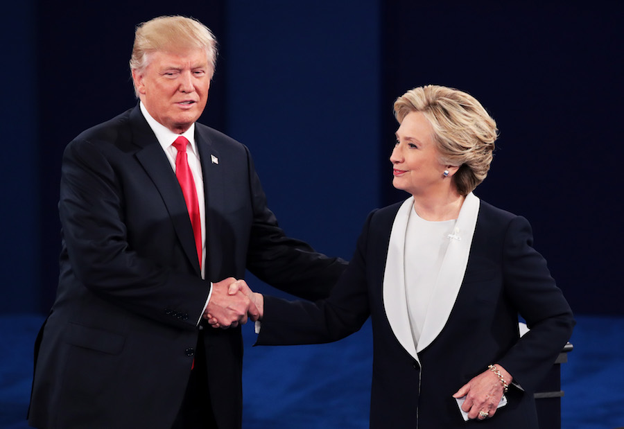 Hillary Clinton - Donald Trump - Debate.