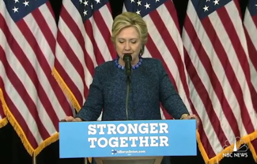 Hillary Clinton habla sobre la reapertura de la investigación por parte del FBI