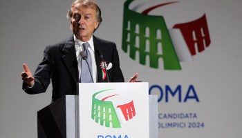 Italia abandonó la carrera por albergar los Juegos Olímpicos del 2024