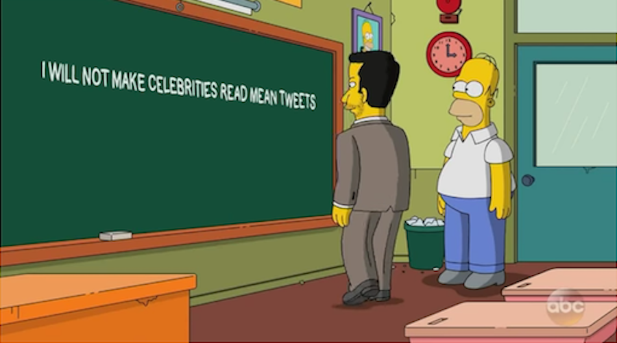 Jimmy Kimmel visitó Springfield para celebrar 600 episodios de Los Simpson