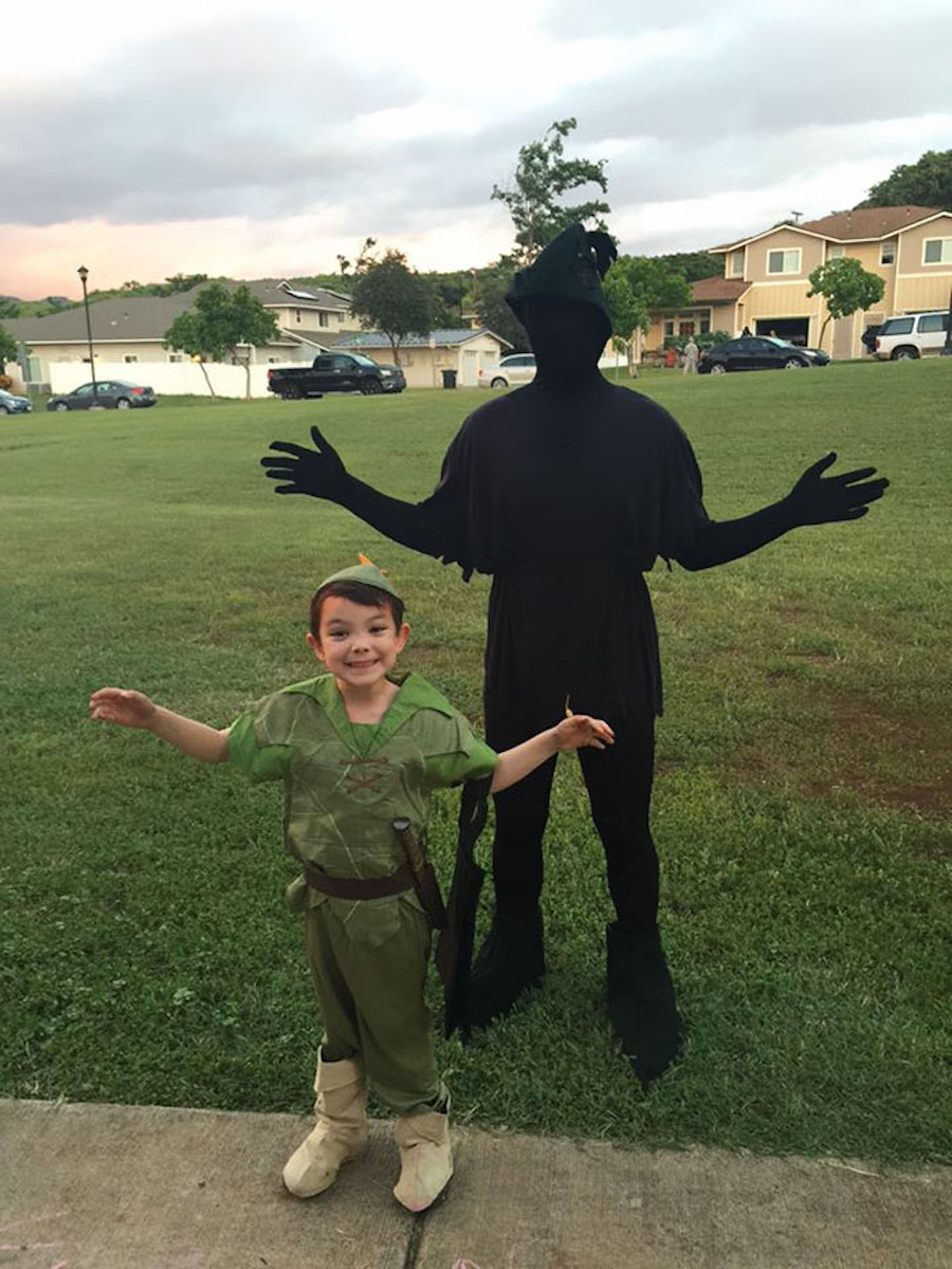 Peter Pan y su sombra