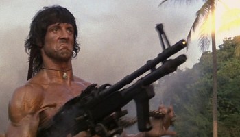 Sylvester Stallone como Rambo