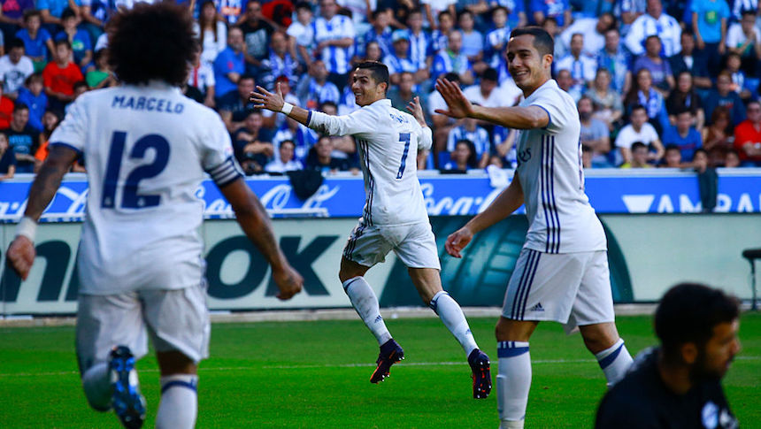 Real Madrid ganó 4-1