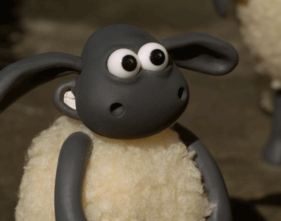 Shaun the Sheep - GIF