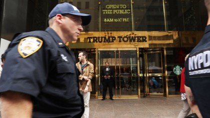 Seguridad en la Trump Tower de Nueva York