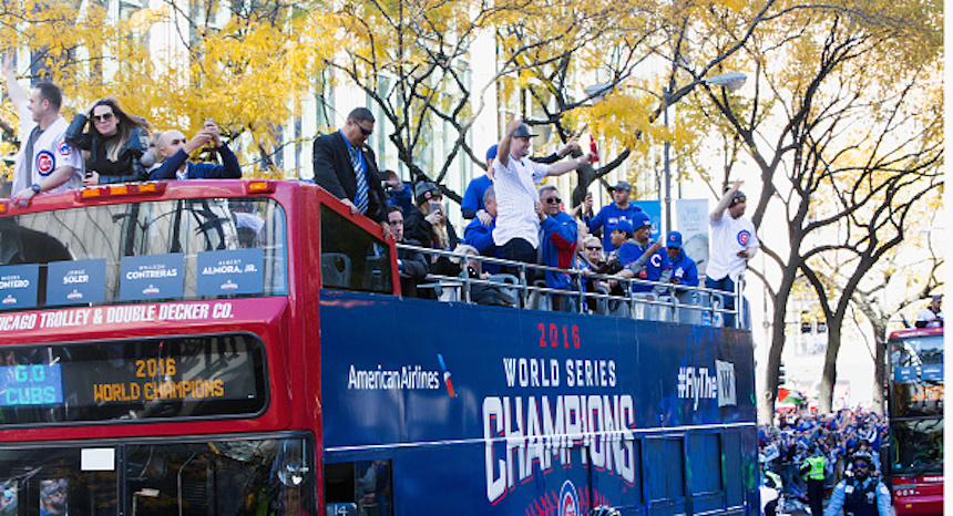 Chicago Cubs Victory Celebration