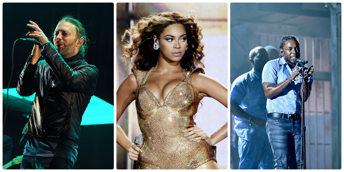 Radiohead, Beyoncé y Kendrick Lamar podrían encabezar Coachella.