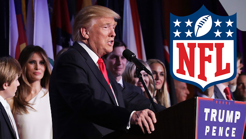 Donald Trump y la NFL