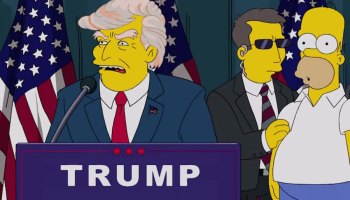 Donald Trump es Presidente en los Simpsons