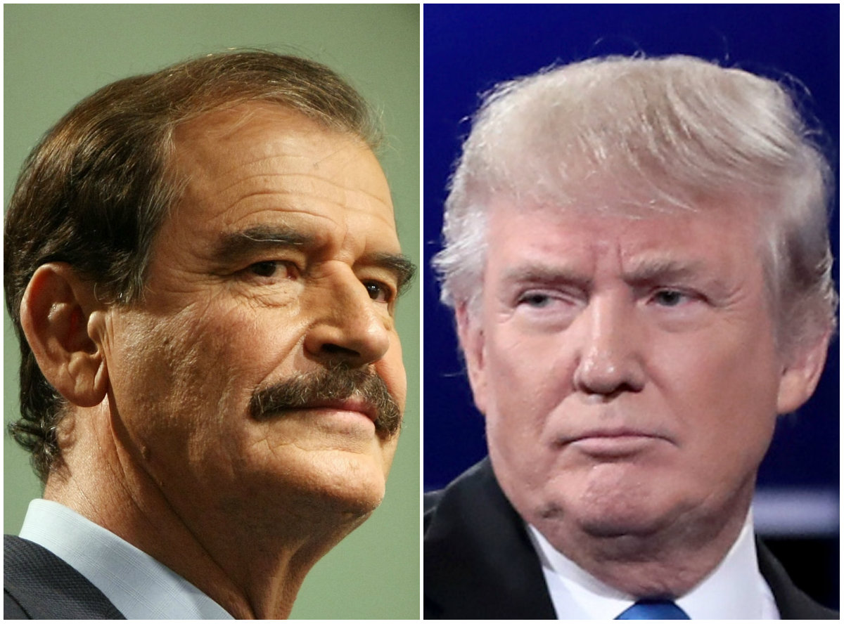 La guerra entre Vicente Fox y Donald Trump continúa: ahora lo llaman mentiroso por recular en la construcción del muro