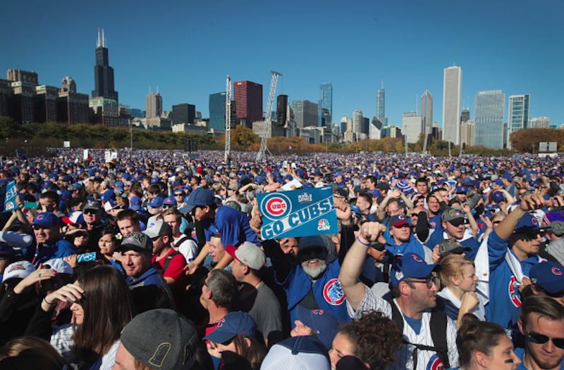 Fans desfile Chicago