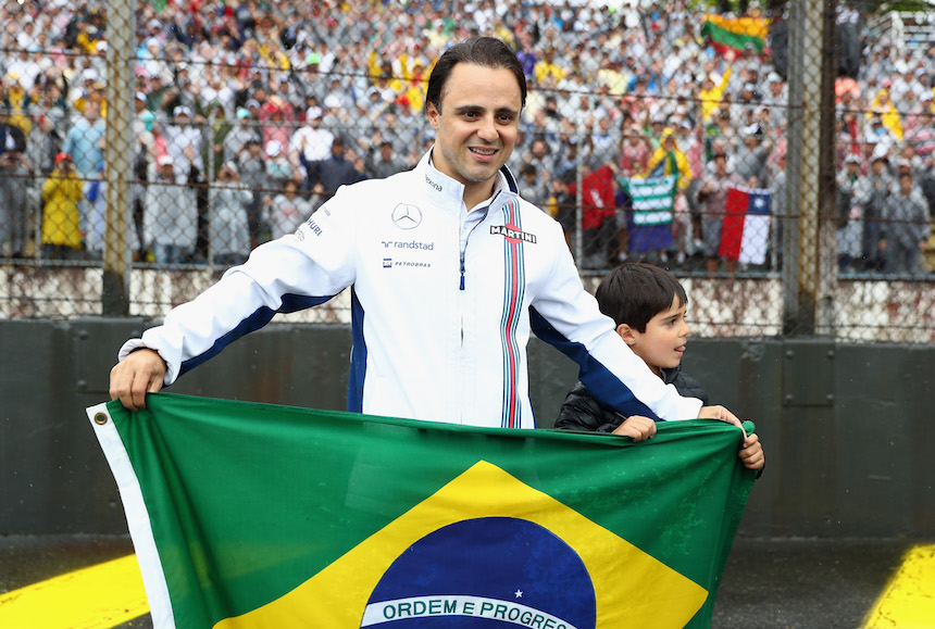 Felipe Massa lloró cuando acabo la carrera