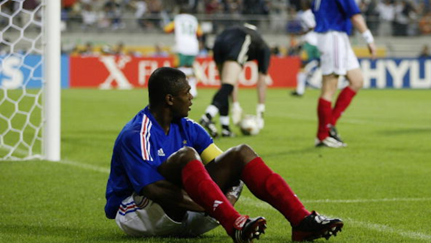 Francia contra Senegal 2002