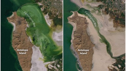 El Gran Lago Salado podría desaparecer, según la NASA