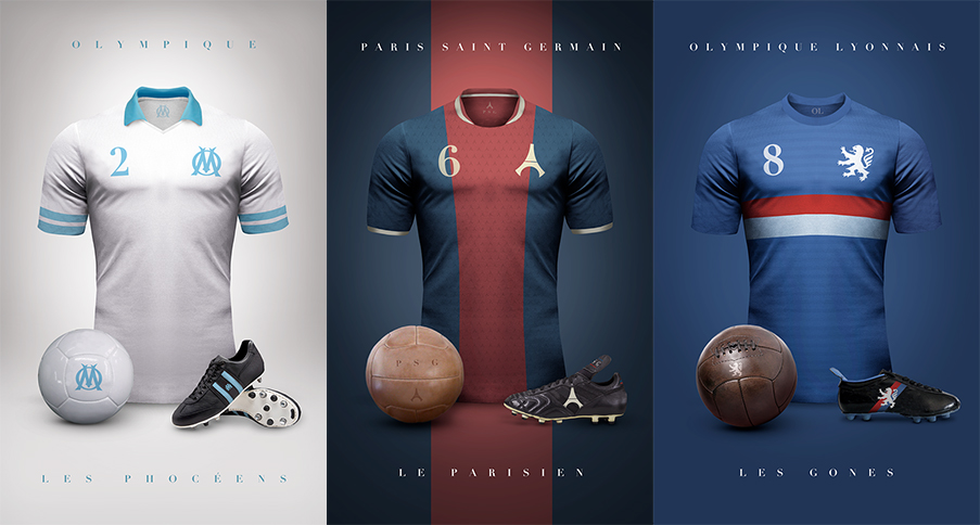 Jerseys Vintage de la Ligue 1
