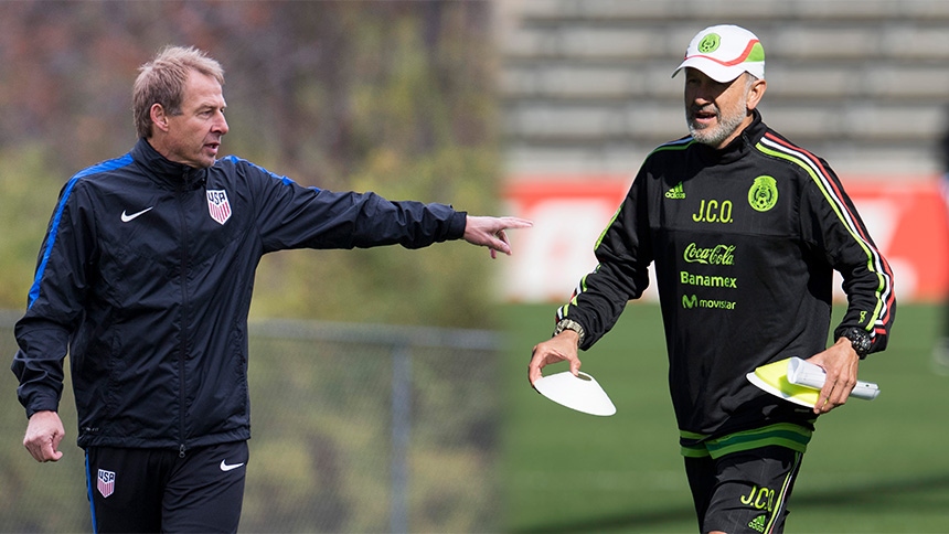 Jurgen Klinsmann y Juan Carlos Osorio