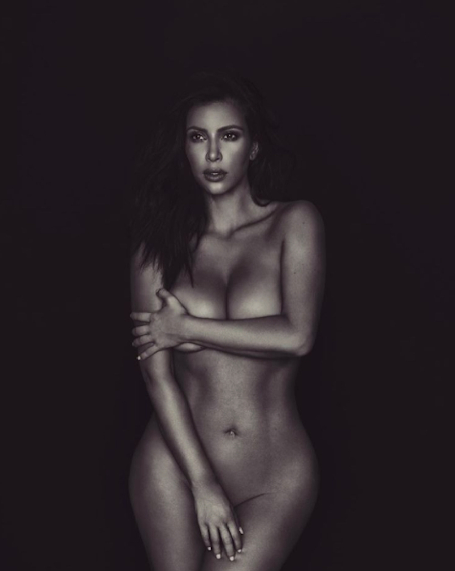 El desnudo de Kim Kardashian
