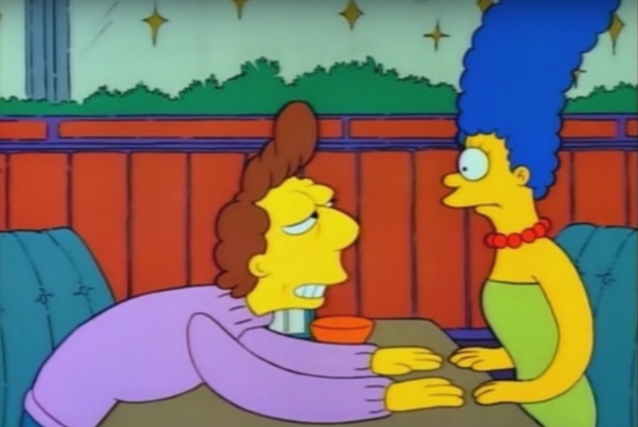 Marge Simpson y Jacques