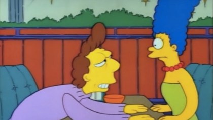 Marge Simpson y Jacques