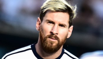 Lione Messi con Argentina