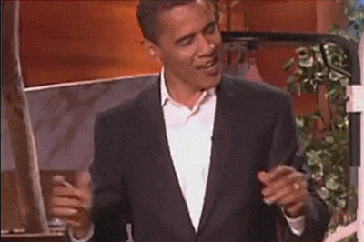 Obama bailando - GIF