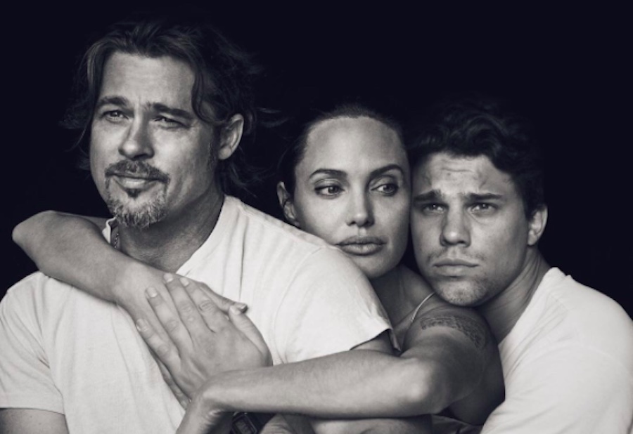 Rob, Brad Pitt y Angelina
