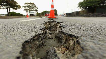 Terremoto en Nueva Zelanda.