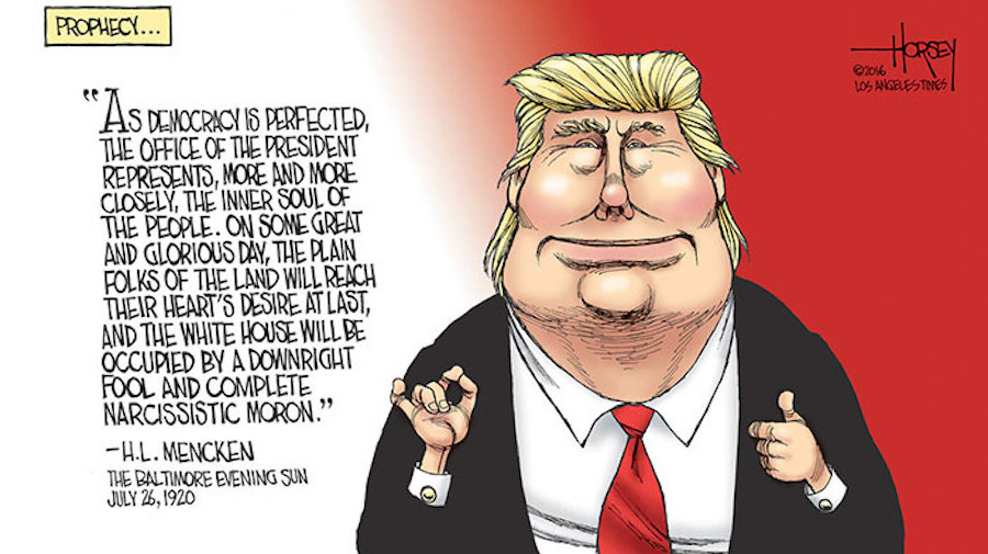 Caricatura - Trump