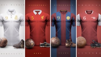 Jerseys vintage de la ligas más importantes del mundo