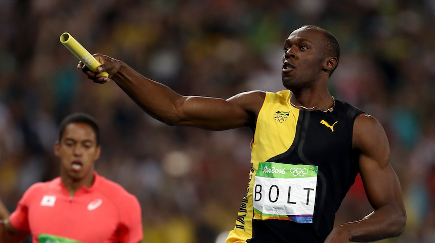 Usain Bolt sueña jugar con el Manchester United 