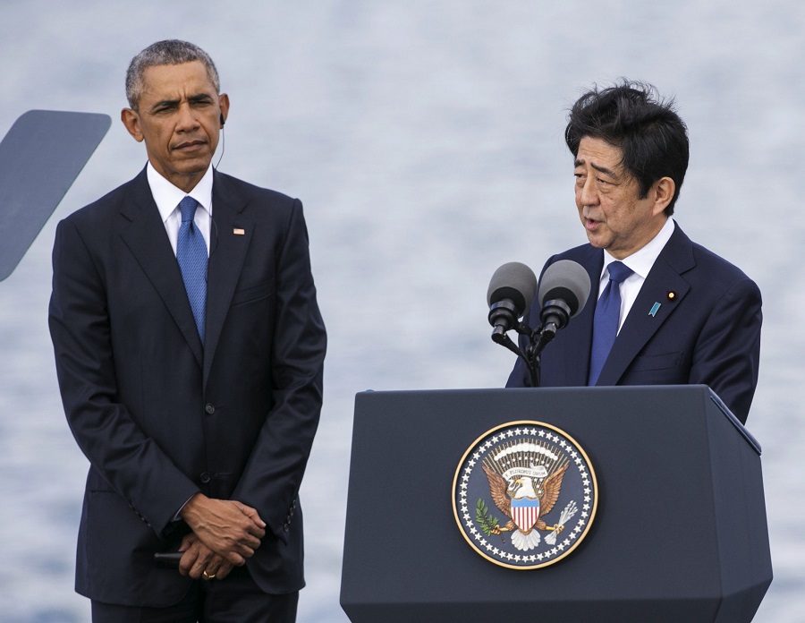 Shinzo Abe y Obama