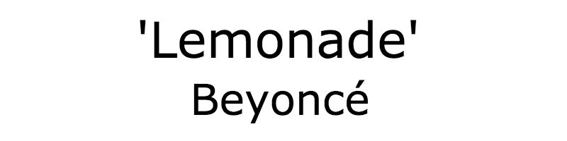 Beyoncé 