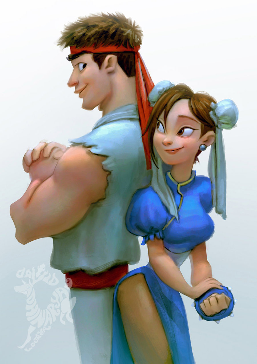 Ryu y Chun Li