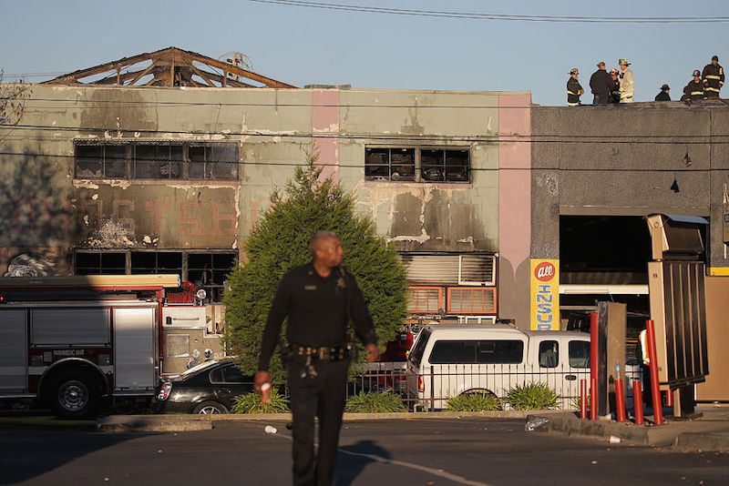 Warehouse Fire Kills Several People At Dance Party In Oakland